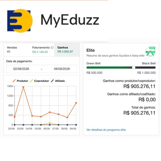 Print do painel de faturamento com funil de venda online